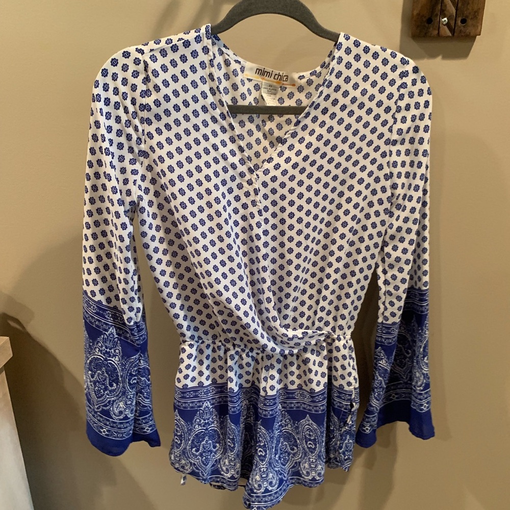 Long sleeve romper